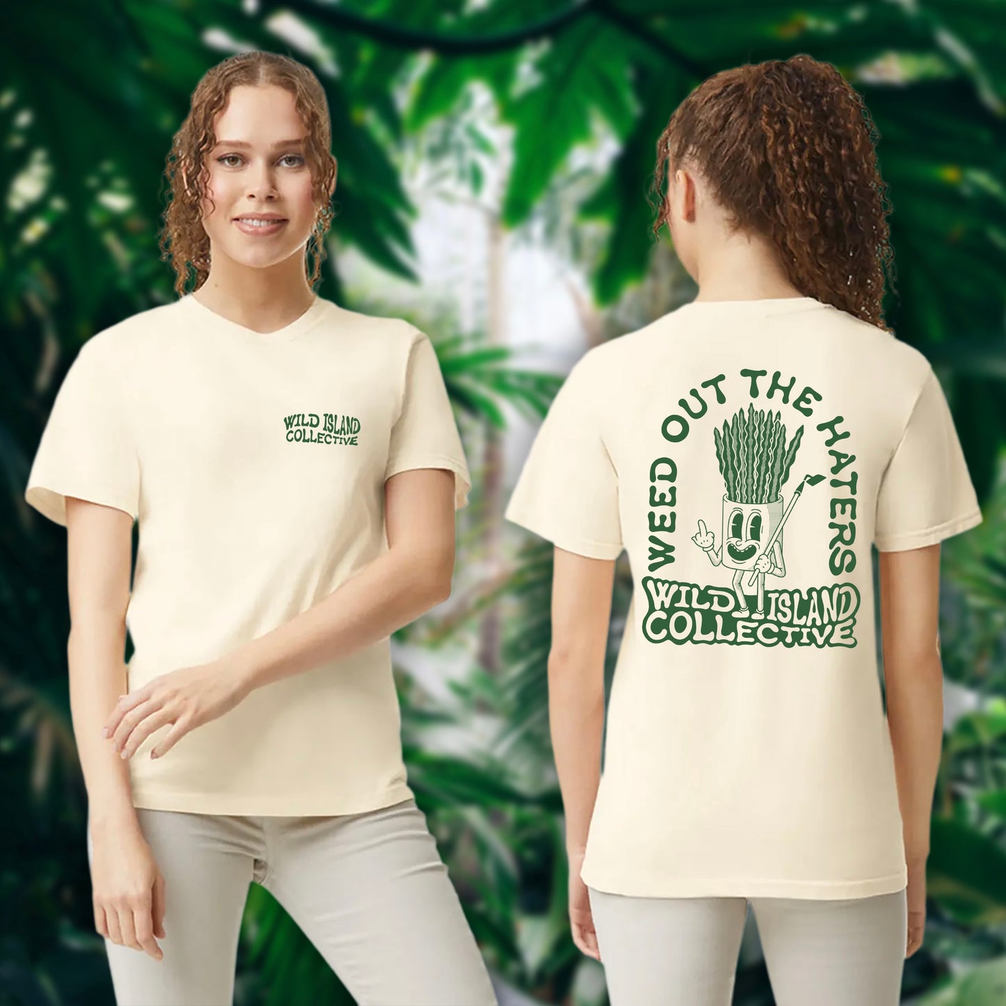 “Weed Out The Haters” Wild Island Collective Merch T-shirt