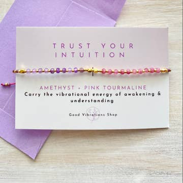 Good Vibrations Gemstone Bracelets