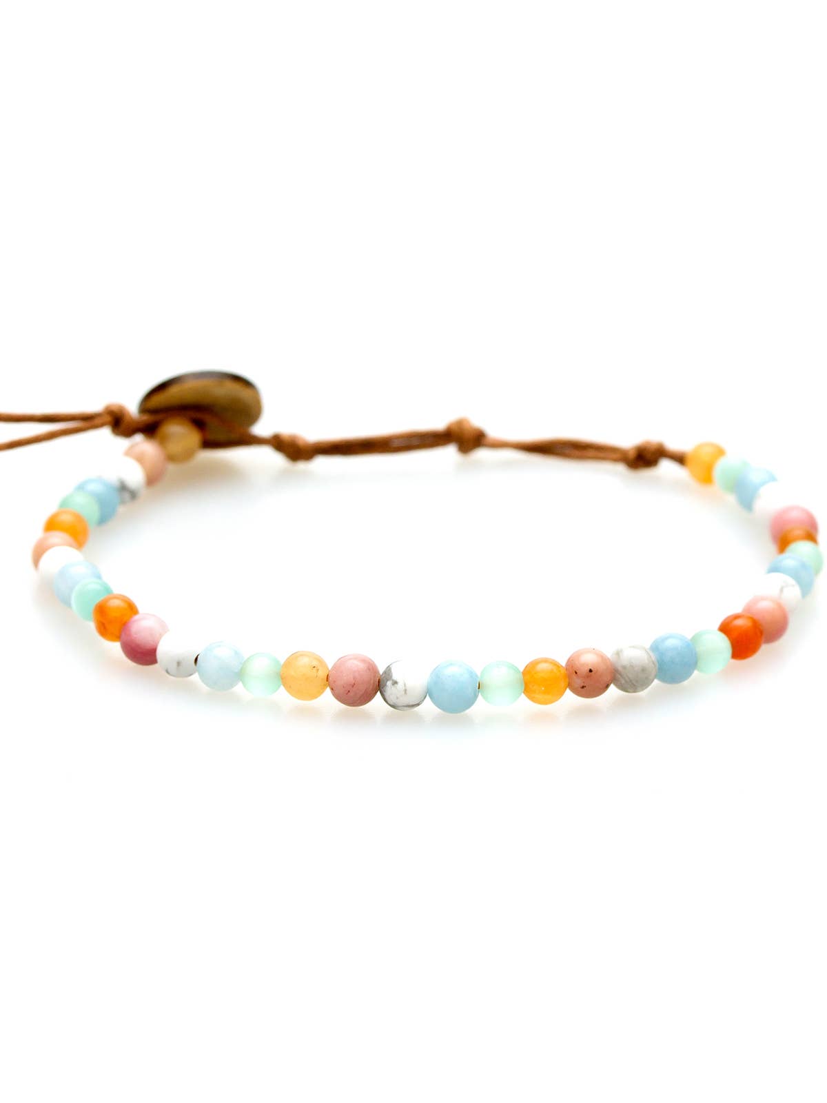 Lotus and Luna: Balance and Growth Bracelet