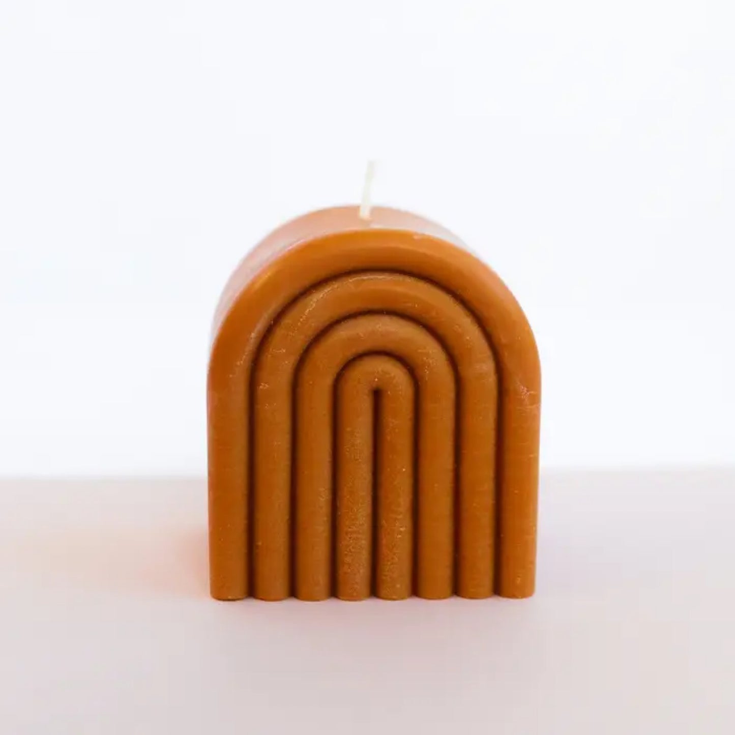 JaxKelly Short Rainbow Honey Candle