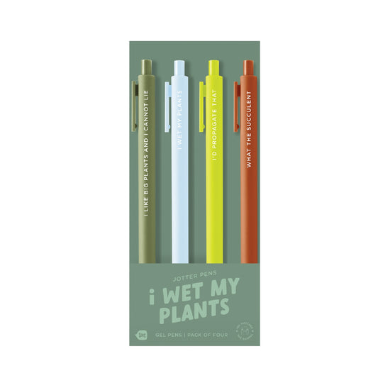 I Wet My Plants Pen Set