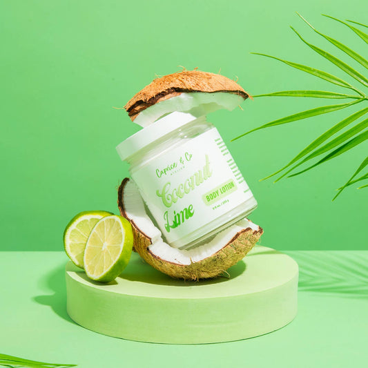 Caprice & Co: Natural Lotion- Coconut & Lime