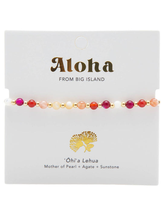 Lotus and Luna: Big Island Hawaii Healing Bracelet