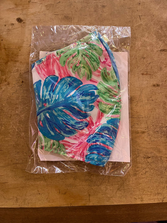 Monstera Face Mask
