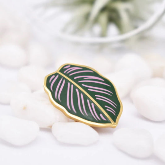Plant Scouts - Calathea Ornata Enamel Pin